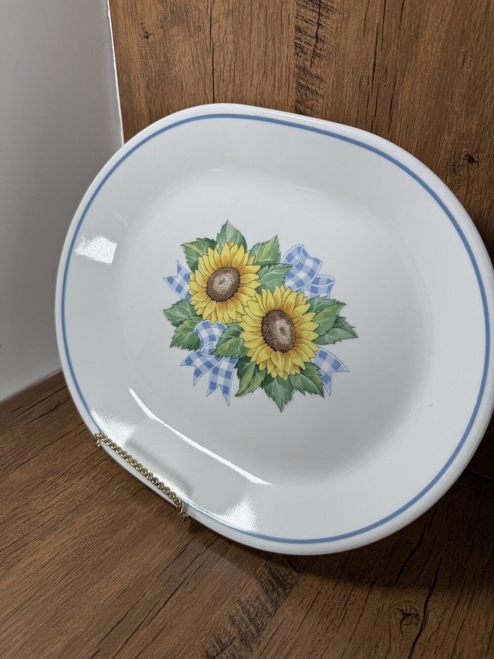 CORELLE by CORNING Sunsation Sunflower Oval Serving Platter- 12¼" x 10"